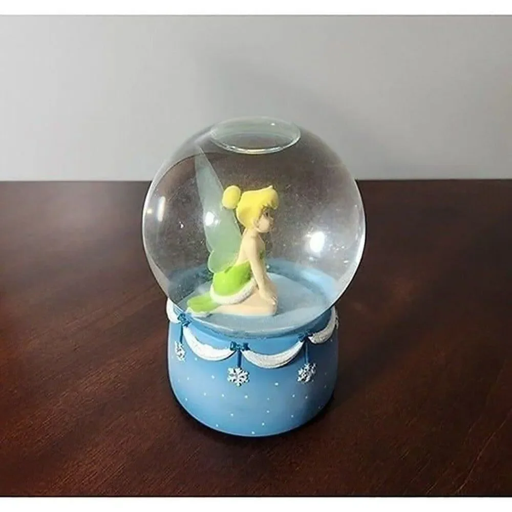 Disney Tinker Bell Musical Christmas Snow Globe